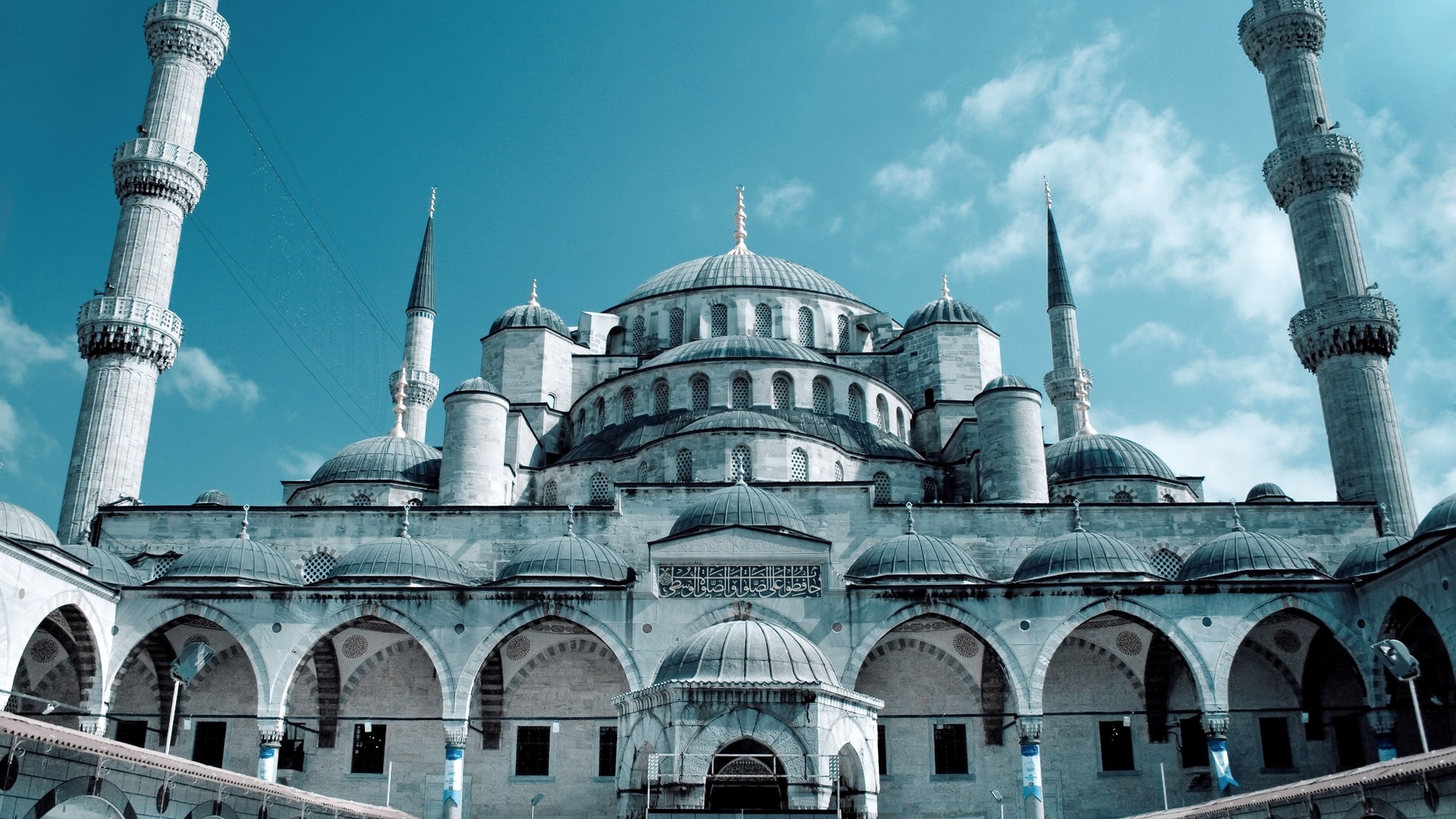 Обои турция, ислам, мечеть султанахмет, стамбул, turkey, islam, sultanahmet mosque, istanbul разрешение 3700x2500 Загрузить