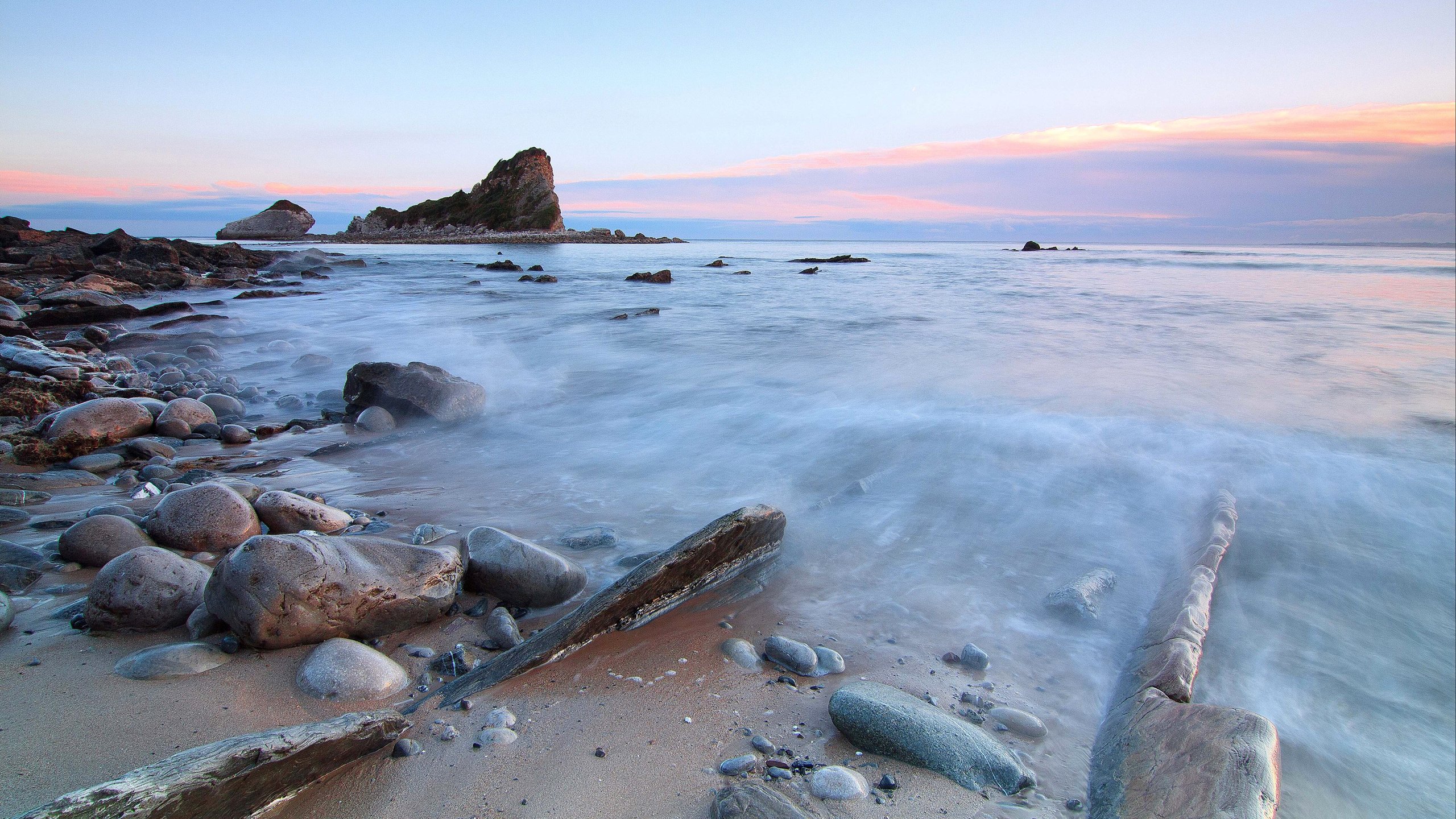Обои скалы, камни, закат, пейзаж, море, rocks, stones, sunset, landscape, sea разрешение 2880x1921 Загрузить
