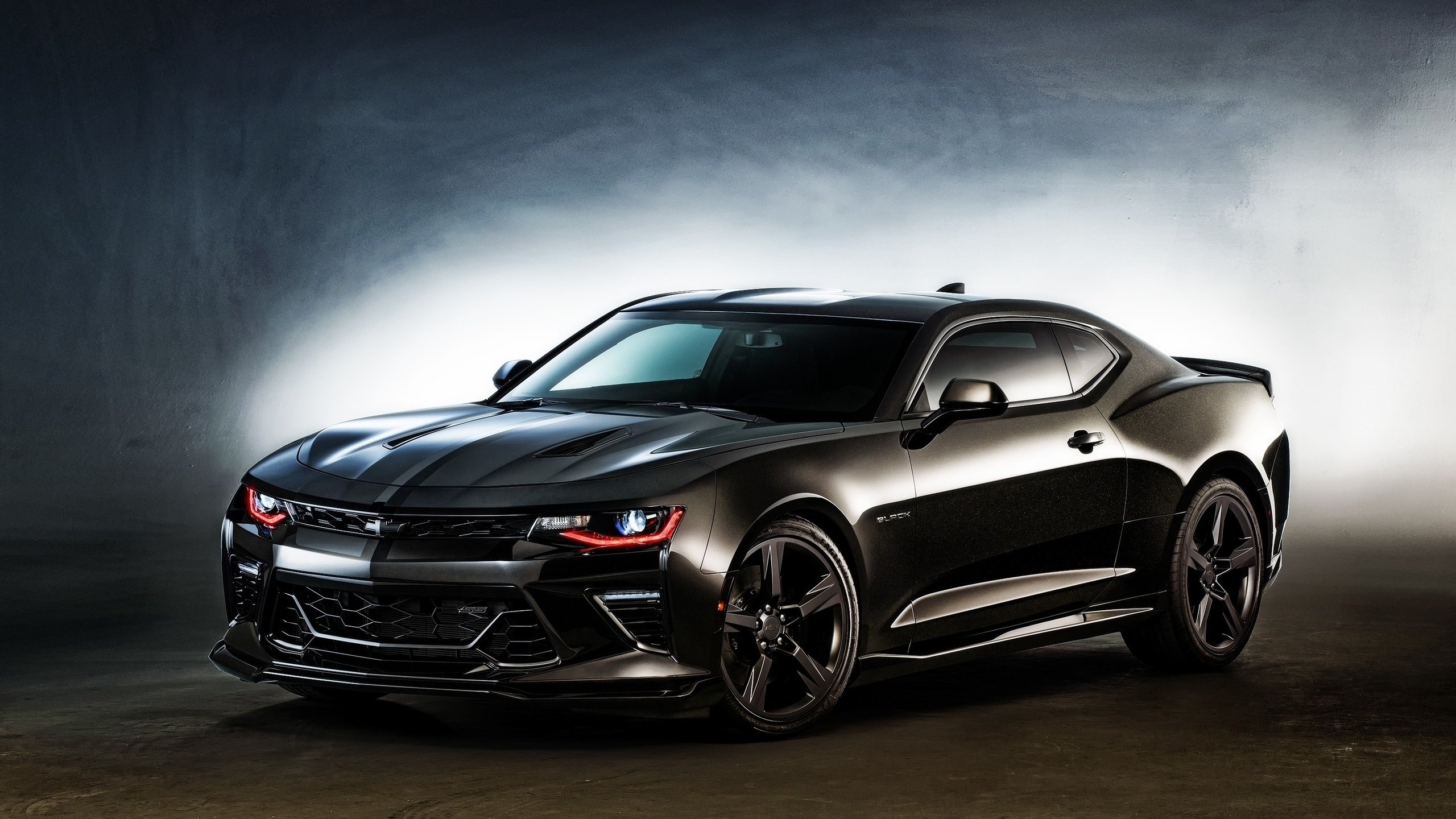 Обои черный, concept, шевроле, камаро, black, chevrolet, camaro разрешение 2560x1600 Загрузить