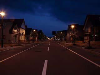 Обои ночь, улица, фонарь, night, street, lantern разрешение 1920x1200 Загрузить