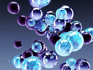Обои фон, синий, цвет, пузыри, графика, голубой, шарики, пузырьки, 3д, background, blue, color, bubbles, graphics, balls, 3d разрешение 1920x1080 Загрузить