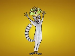 Обои лемур, мадагаскар, король джулиан, lemur, madagascar разрешение 3840x2160 Загрузить