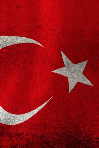 Обои красный, флаг, турция, red, flag, turkey разрешение 2560x1600 Загрузить