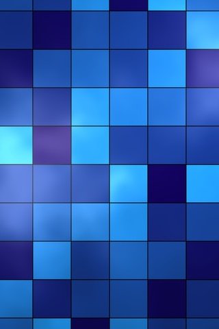Обои синий, квадраты, blue, squares разрешение 2560x1600 Загрузить