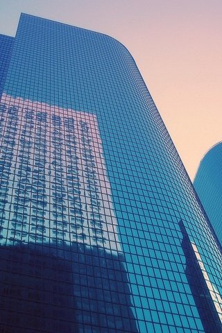 Обои небоскребы, здания, стекло, skyscrapers, building, glass разрешение 1920x1200 Загрузить