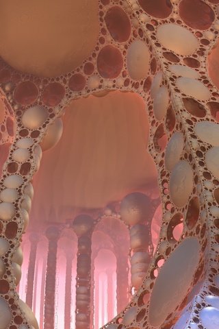 Обои абстракция, узор, лабиринт, фрактал, 3д, abstraction, pattern, maze, fractal, 3d разрешение 2560x1600 Загрузить