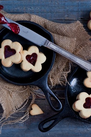 Обои джем, печенье, выпечка, anna verdina, valentine cookies, jam, cookies, cakes разрешение 2000x1316 Загрузить