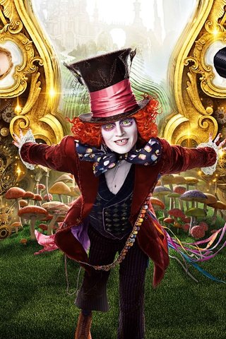 Обои джони депп, джонни депп, кино, 2016, alice through the looking glass, ultra hd 8k, алиса в зазеркалье, johnny depp, movie, alice in wonderland разрешение 5120x2880 Загрузить