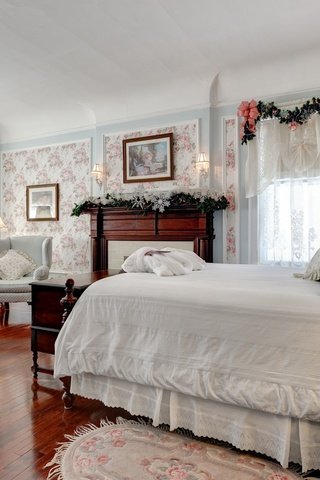 Обои стиль, интерьер, кровать, спальня, style, interior, bed, bedroom разрешение 1920x1200 Загрузить