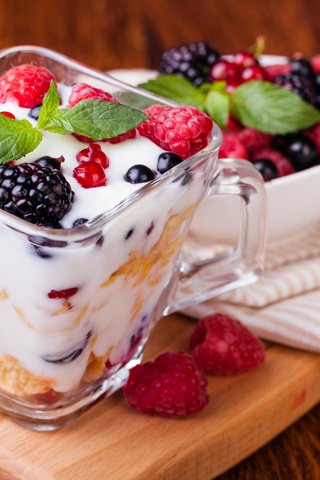 Обои малина, ягоды, черника, десерт, ежевика, хлопья, йогурт, raspberry, berries, blueberries, dessert, blackberry, cereal, yogurt разрешение 5286x3524 Загрузить