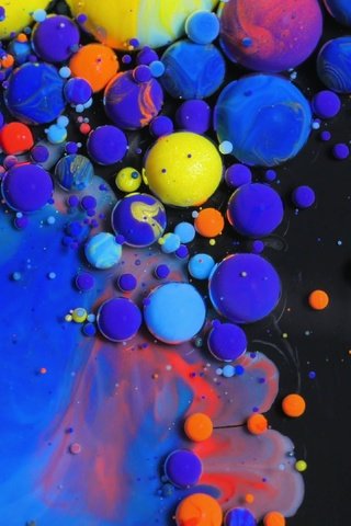 Обои вода, фон, цвет, краска, размытость, шарики, зд, water, background, color, paint, blur, balls, zd разрешение 3840x2160 Загрузить
