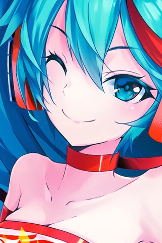 Обои вокалоид, манга, голубые волосы, аниме девочка, мику хацунэ, vocaloid, manga, blue hair, anime girl, hatsune miku разрешение 3840x2160 Загрузить