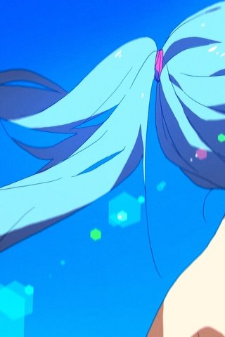 Обои вокалоид, мику хацунэ, aqua hair, profile view, earphones, vocaloid, hatsune miku, view profile разрешение 2560x1440 Загрузить