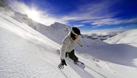 Обои горы, адреналин, сноуборд, свобода, mountains, adrenaline, snowboard, freedom разрешение 2560x1600 Загрузить