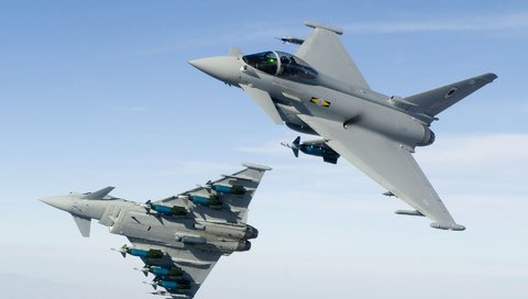 Обои тайфун, еврофайтер, typhoon, eurofighter разрешение 1920x1200 Загрузить