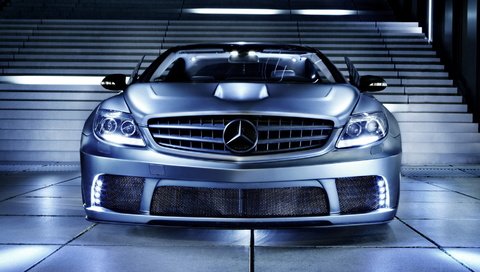 Обои ступеньки, тюнинг, мерседес, передок, mercedes-benz cl63 amg, steps, tuning, mercedes, the front разрешение 1920x1080 Загрузить