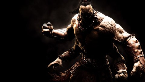 Обои монстр, смертельная битва, горо, monster, mortal kombat, goro разрешение 2560x1440 Загрузить