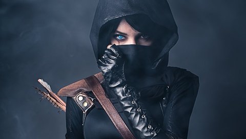 Обои девушка, глаз, игры, шрам, thief girl, zelda, thief, girl, eyes, game, scar разрешение 1920x1080 Загрузить