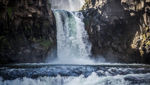 Обои вода, природа, водопад, водоем, water, nature, waterfall, pond разрешение 6000x4000 Загрузить