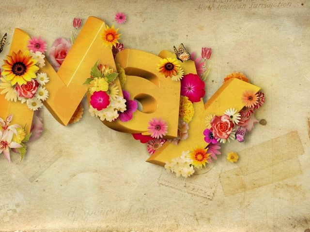 Обои цветы, буквы, бабочки, май, flowers, letters, butterfly, may разрешение 1920x1200 Загрузить