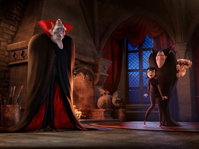 Обои мультфильм, дракула, hotel transylvania 2, монстры на каникулах, влада, cartoon, dracula, monsters on vacation, vlad разрешение 2800x1893 Загрузить