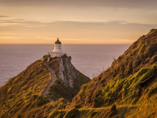 Обои небо, nugget point lighthouse, скалы, море, маяк, побережье, новая зеландия, мыс, кэтлинс, the sky, rocks, sea, lighthouse, coast, new zealand, cape, catlins разрешение 2560x1600 Загрузить