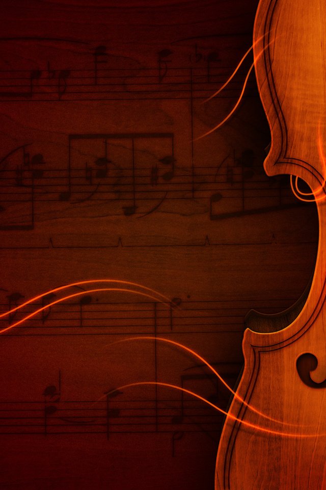 Обои ноты, скрипка, музыка, notes, violin, music разрешение 2560x1600 Загрузить