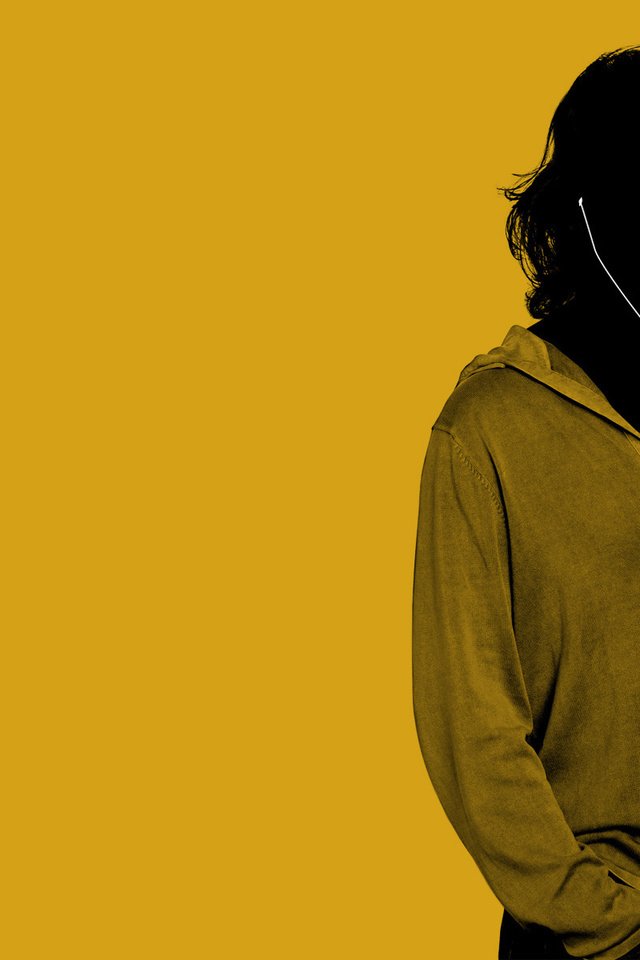 Обои желтый, стиль, парень, наушники, минимализм, yellow, style, guy, headphones, minimalism разрешение 1920x1200 Загрузить