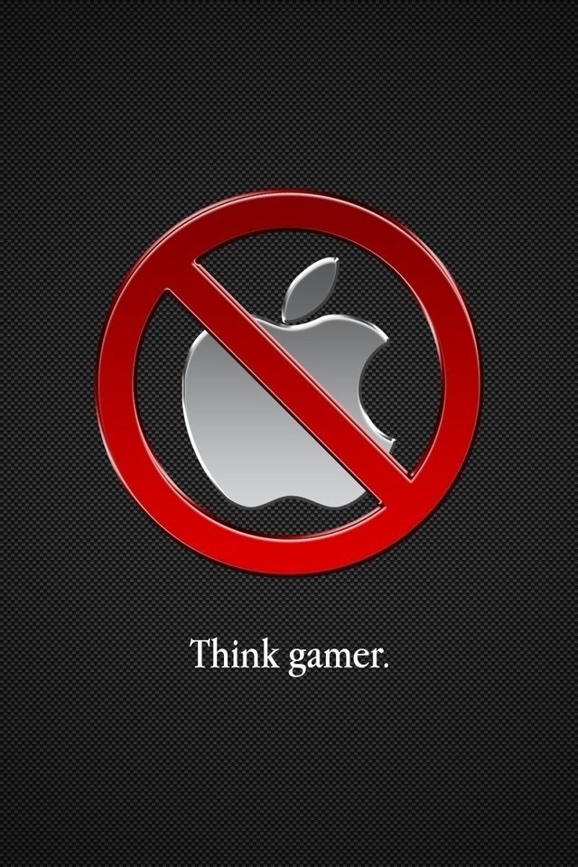 Обои think gamer, world apple, эппл, apple разрешение 1920x1200 Загрузить