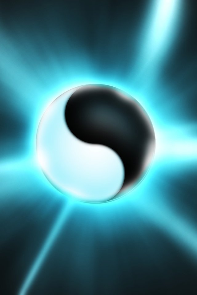 Обои шар, черное, белое, инь-янь, ball, black, white, yin-yang разрешение 1920x1200 Загрузить