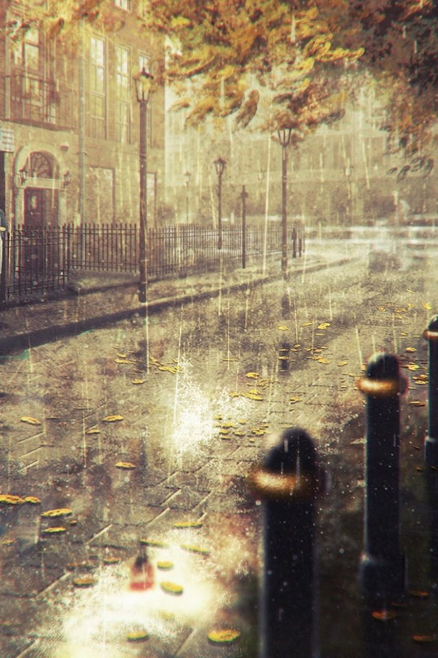 Обои аниме, дождь, зонт, зонтик, городской пейзаж, аниме девушки, anime, rain, umbrella, the urban landscape, anime girls разрешение 1920x1200 Загрузить