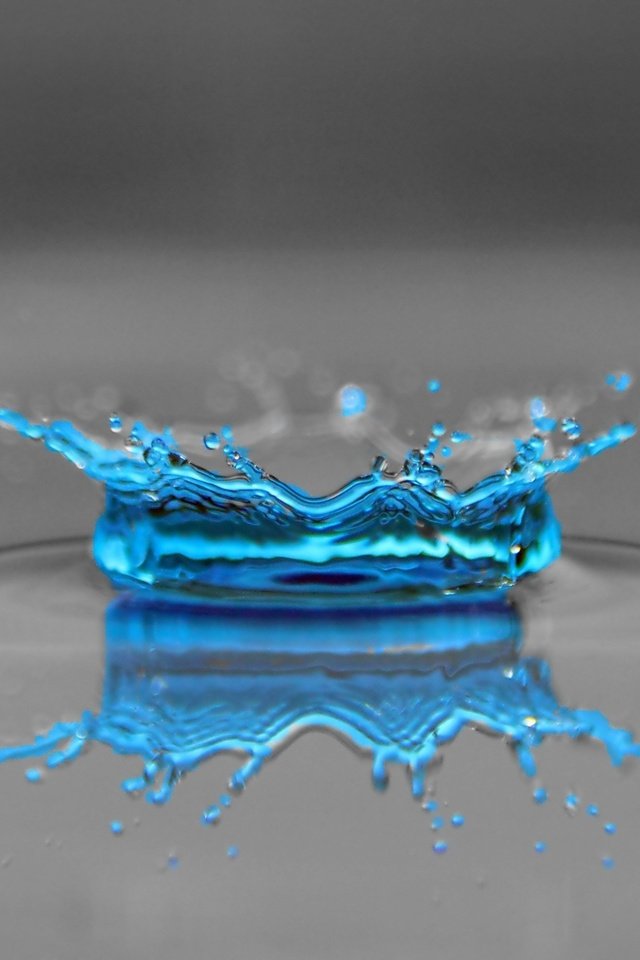 Обои вода, отражение, капли, капля, брызги, всплеск, water, reflection, drops, drop, squirt, splash разрешение 2880x1800 Загрузить