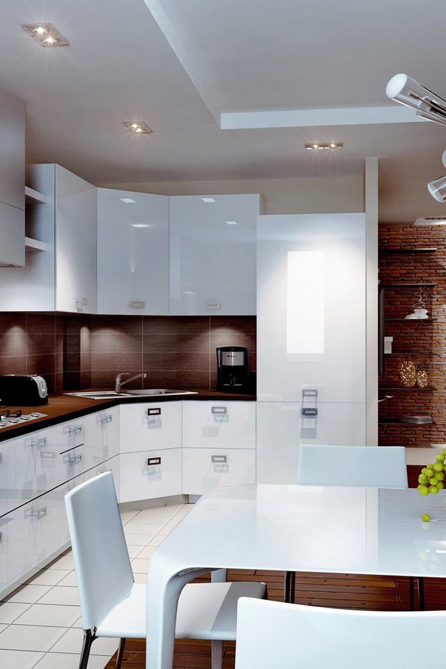 Обои стиль, интерьер, кухня, столовая, style, interior, kitchen, dining room разрешение 1920x1200 Загрузить