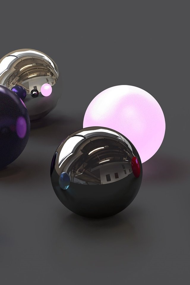 Обои шары, шарики, 3д, balls, 3d разрешение 1920x1080 Загрузить