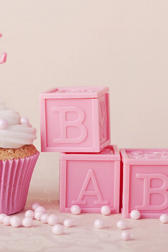 Обои pink-delicate-baby-cupcake разрешение 5616x3744 Загрузить