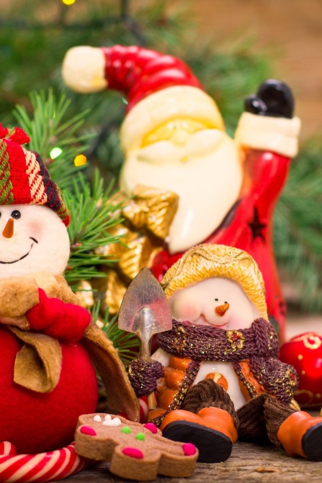Обои новый год, гирлянда, елка, печенье, украшения, снеговик, дед мороз, рождество, снеговики, елочные игрушки, new year, garland, tree, cookies, decoration, snowman, santa claus, christmas, snowmen, christmas decorations разрешение 2880x1800 Загрузить
