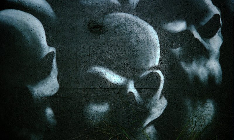 Обои рисунок, темный, черепа, figure, dark, skull разрешение 2304x1536 Загрузить