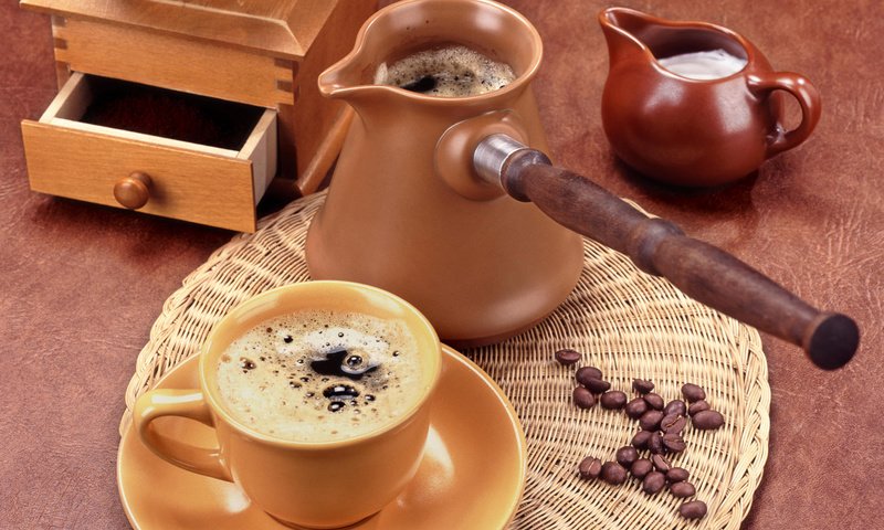 Обои зерна, кофе, чашка, grain, coffee, cup разрешение 1920x1200 Загрузить