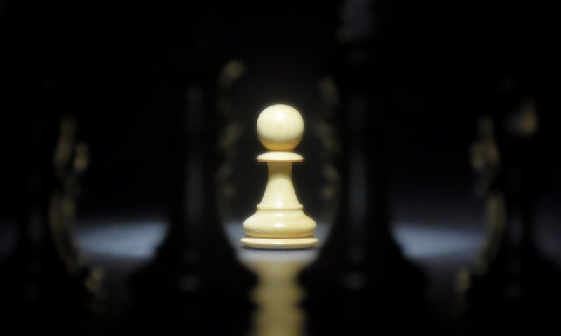 Обои шахматы, доска, спорт, пешка, один, chess, board, sport, pawn, one разрешение 2560x1600 Загрузить