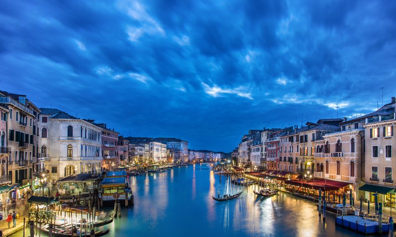 Обои мост, венеция, канал, италия, bridge, venice, channel, italy разрешение 2000x1333 Загрузить