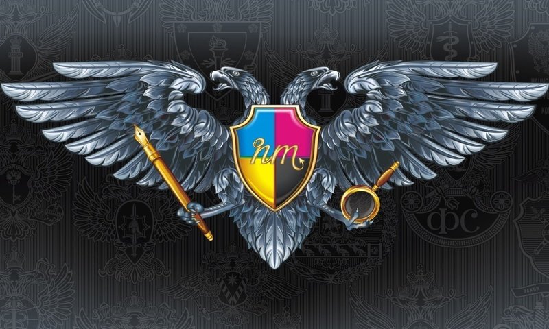 Обои герб, орел, геральдика, двухглавый, coat of arms, eagle, heraldry, two-headed разрешение 1920x1080 Загрузить