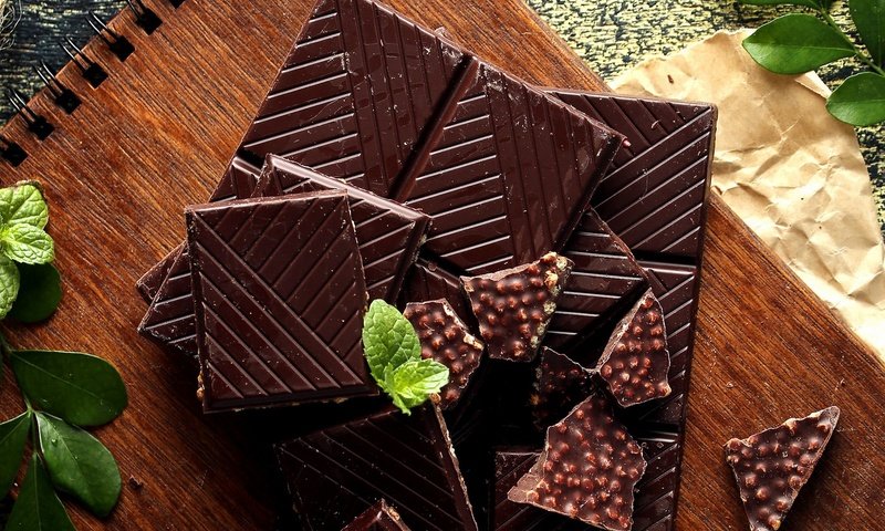 Обои зелень, шоколад, сладкое, плитка, greens, chocolate, sweet, tile разрешение 1920x1280 Загрузить
