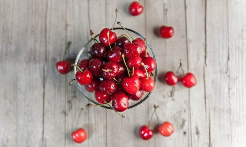 Обои черешня, ягоды, вишня, миска, веточки, cherry, berries, bowl, twigs разрешение 3500x2500 Загрузить