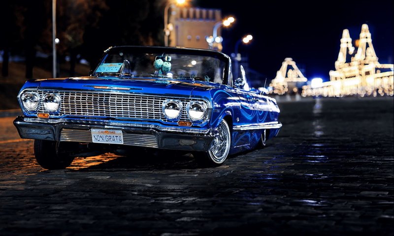 Обои шевроле, 1963 г.р., импала, chevrolet, 1963, impala разрешение 2000x1334 Загрузить