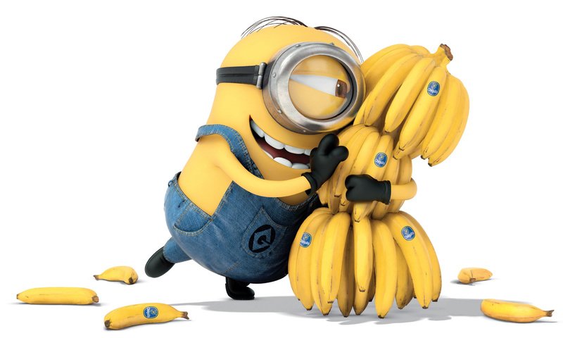 Обои мультфильм, миньоны, радость, белый фон, много, счастье, желтые, бананы, миньон, cartoon, minions, joy, white background, a lot, happiness, yellow, bananas, minion разрешение 2880x1800 Загрузить