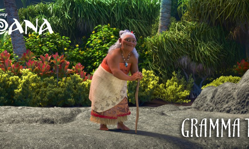 Обои дисней, моана, gramma tala, тала, disney, moana, tala разрешение 3840x1608 Загрузить