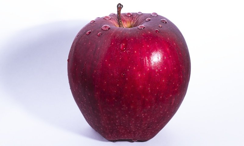 Обои фон, капли, фрукты, яблоко, красное, background, drops, fruit, apple, red разрешение 2880x1800 Загрузить