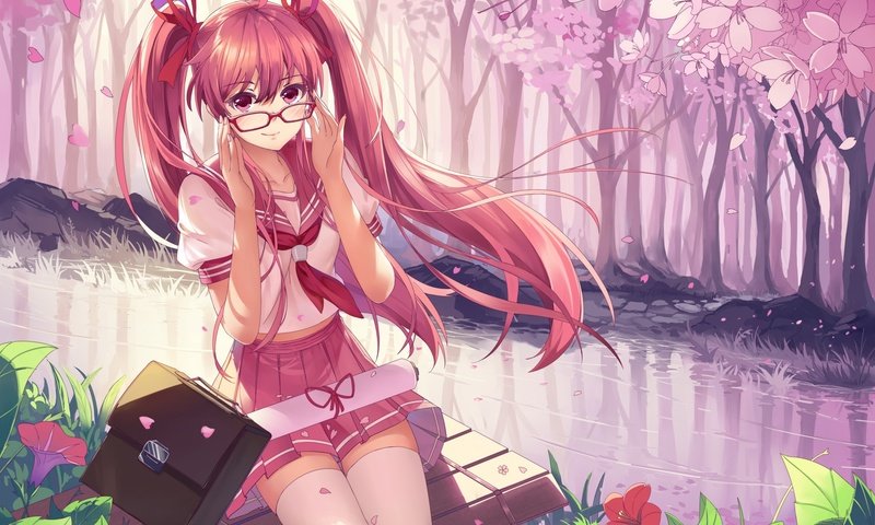 Обои арт, девушка, взгляд, очки, аниме, волосы, лицо, baisi shaonian, art, girl, look, glasses, anime, hair, face разрешение 2500x1753 Загрузить