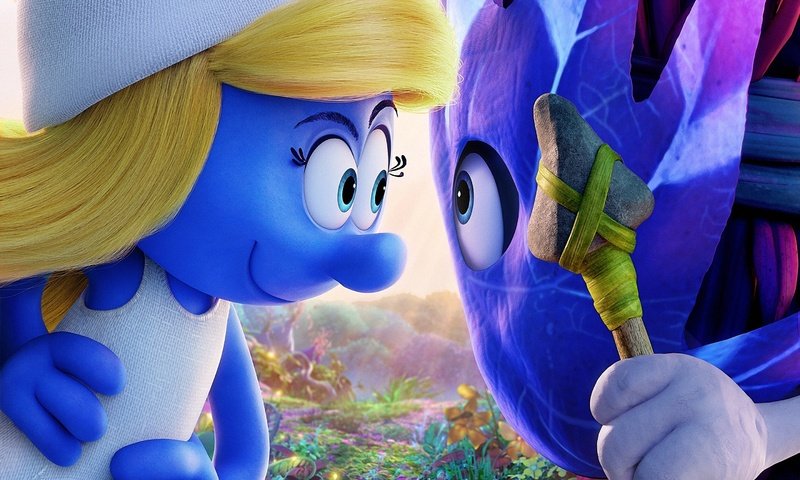 Обои воин, копье, чиби, smurfs 3 the lost village, warrior, spear, chibi разрешение 2880x1770 Загрузить