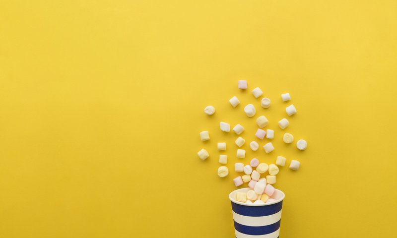 Обои фон, сладкое, маршмеллоу, стаканчик, background, sweet, marshmallows, cup разрешение 7654x5103 Загрузить